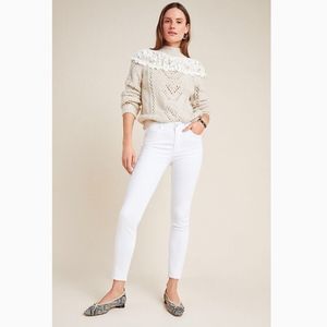 ANTHROPOLOGIE| Ella Moss Mid-Rise Skinny Ankle Jeans